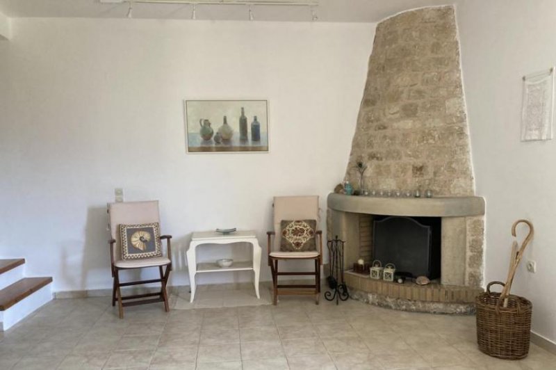 Paidochori Kreta, Paidochori: Ländliches Steinhaus mit freier Aussicht zu verkaufen Haus kaufen